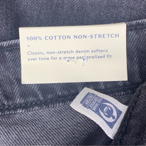 Universal Thread NWT Boyfriend Jeans Black 5 Working Pockets Belt Loops Size 25R - Picture 9 of 11